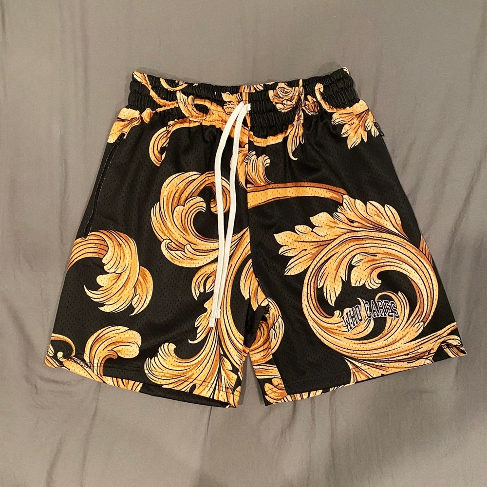 WHO CARES Baroque Shorts